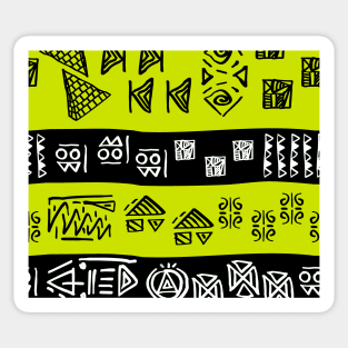 Egyptian and african mud cloth Sticker